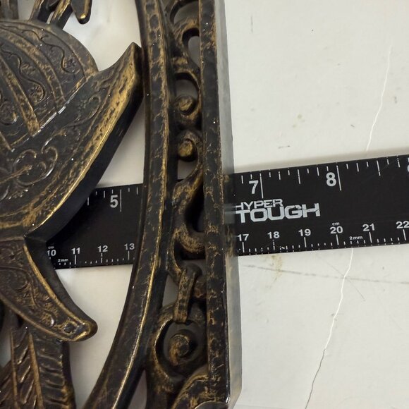 Homco MCM Medieval Wall Plaques Set Of 4 Decorative VTG Gothic Weapon Home USA - Picture 12 of 16